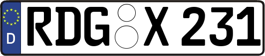 RDG-X231