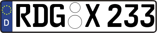 RDG-X233