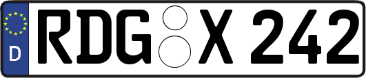 RDG-X242