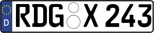 RDG-X243