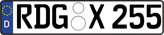 RDG-X255