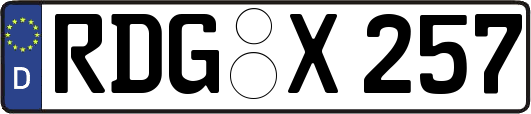 RDG-X257