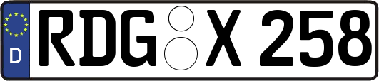 RDG-X258