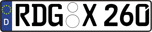 RDG-X260