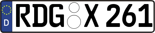 RDG-X261