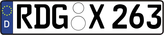RDG-X263