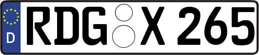 RDG-X265