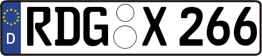 RDG-X266