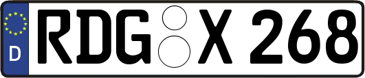 RDG-X268