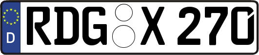 RDG-X270