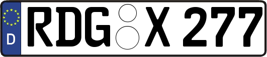RDG-X277