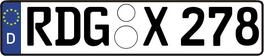 RDG-X278