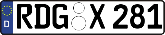 RDG-X281