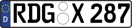 RDG-X287