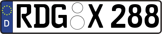 RDG-X288
