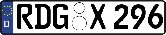 RDG-X296