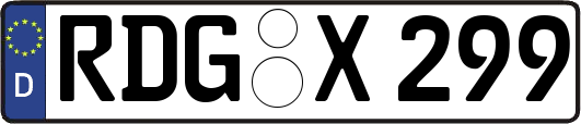 RDG-X299