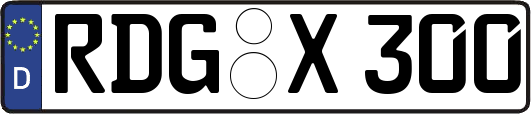 RDG-X300