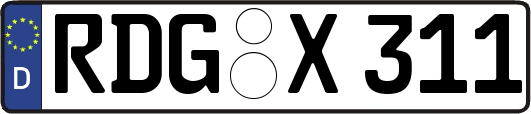 RDG-X311