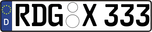 RDG-X333