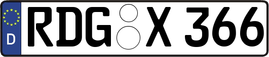 RDG-X366