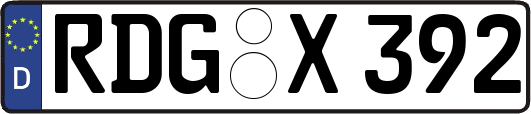 RDG-X392