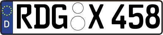 RDG-X458