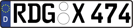 RDG-X474
