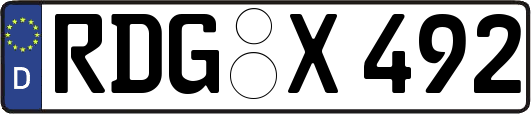 RDG-X492