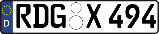 RDG-X494