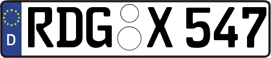 RDG-X547
