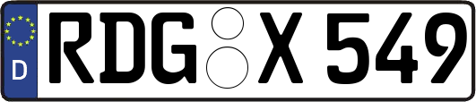 RDG-X549