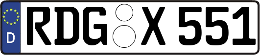 RDG-X551