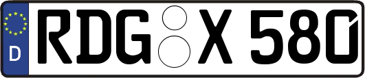 RDG-X580