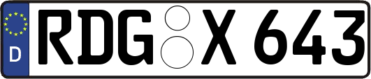 RDG-X643