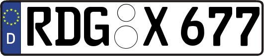RDG-X677