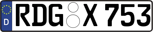 RDG-X753
