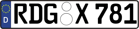 RDG-X781