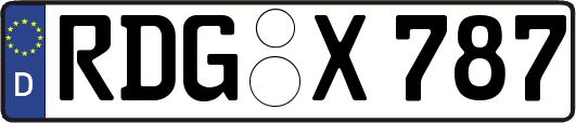 RDG-X787