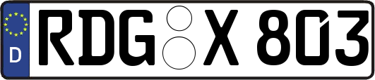 RDG-X803