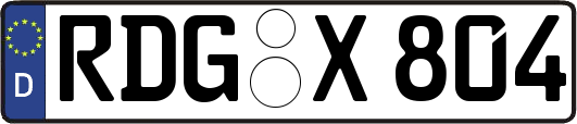 RDG-X804