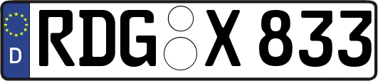 RDG-X833