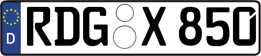 RDG-X850