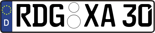 RDG-XA30