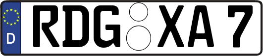 RDG-XA7