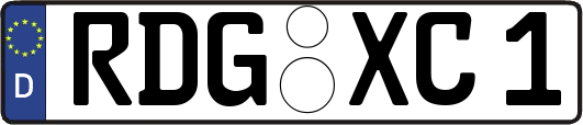 RDG-XC1