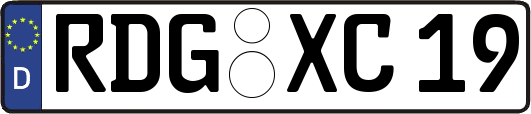 RDG-XC19