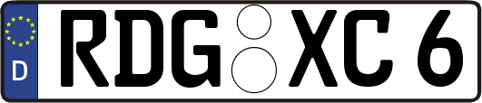RDG-XC6