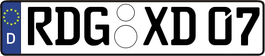 RDG-XD07