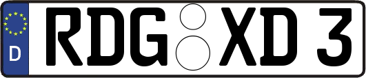 RDG-XD3